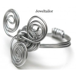 Complete Ring Making Starter Kit ~ Makes Your Own Stylish Rings In Gold Or Silver + FREE Ring Sizer & Free Gift Box ~ A Perfect Gift Or Treat For A Creative Person 